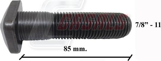 Casals 21300 - Bolt roata aaoparts.ro