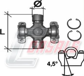 Casals CR18 - Articulatie, cardan aaoparts.ro