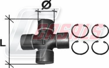 Casals CR26 - Articulatie, cardan aaoparts.ro