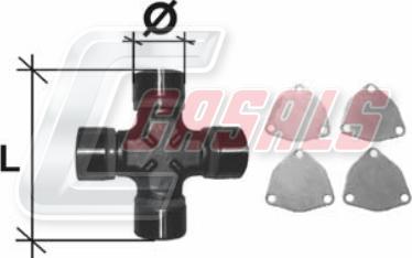 Casals CR20 - Articulatie, cardan aaoparts.ro