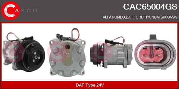 Casco CAC65004GS - Compresor, climatizare aaoparts.ro