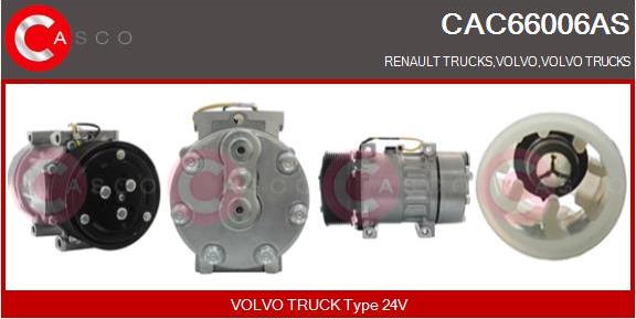 Casco CAC66006AS - Compresor, climatizare aaoparts.ro