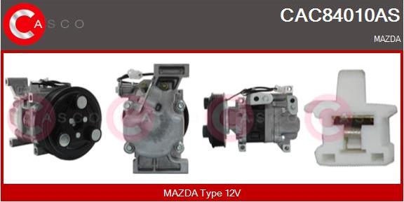 Casco CAC84010AS - Compresor, climatizare aaoparts.ro