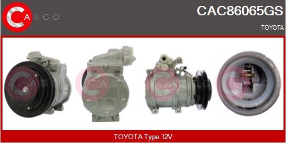 Casco CAC86065GS - Compresor, climatizare aaoparts.ro
