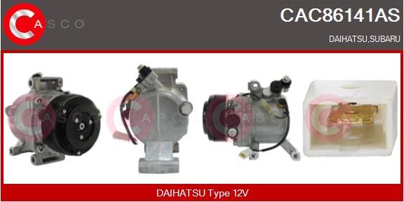 Casco CAC86141AS - Compresor, climatizare aaoparts.ro