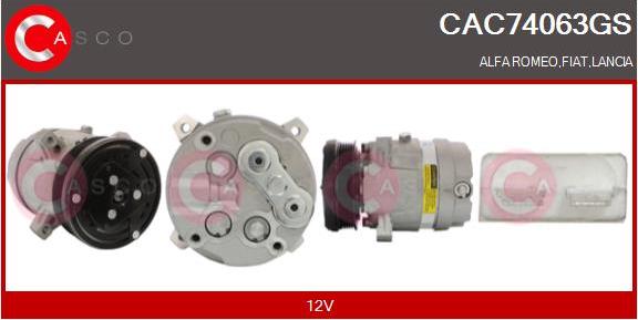 Casco CAC74063GS - Compresor, climatizare aaoparts.ro