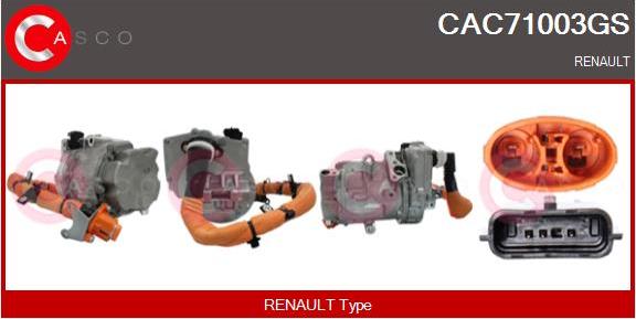 Casco CAC71003GS - Compresor, climatizare aaoparts.ro