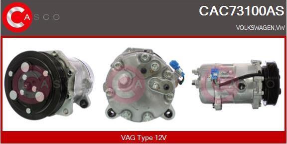 Casco CAC73100AS - Compresor, climatizare aaoparts.ro