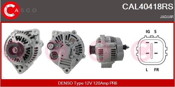 Casco CAL40418RS - Generator / Alternator aaoparts.ro