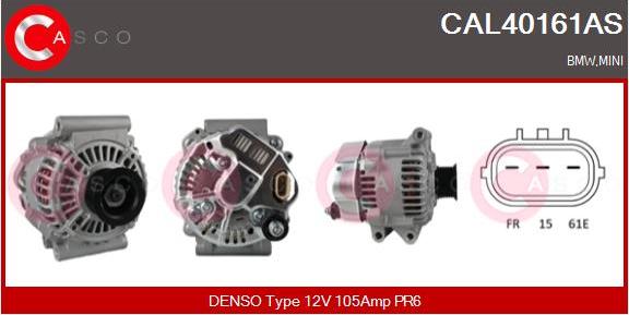 Casco CAL40161AS - Generator / Alternator aaoparts.ro