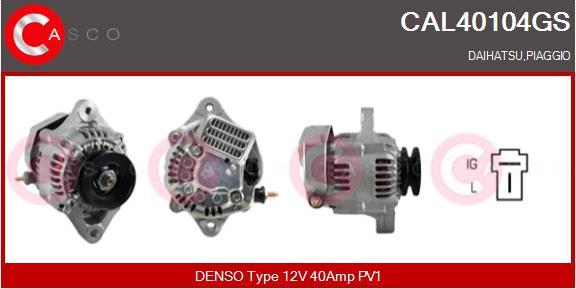 Casco CAL40104GS - Generator / Alternator aaoparts.ro