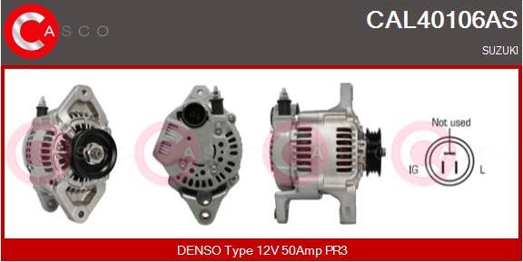 Casco CAL40106AS - Generator / Alternator aaoparts.ro