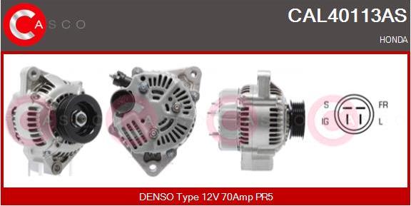Casco CAL40113AS - Generator / Alternator aaoparts.ro