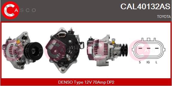 Casco CAL40132AS - Generator / Alternator aaoparts.ro