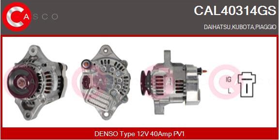 Casco CAL40314GS - Generator / Alternator aaoparts.ro