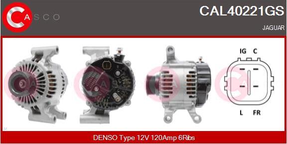 Casco CAL40221GS - Generator / Alternator aaoparts.ro