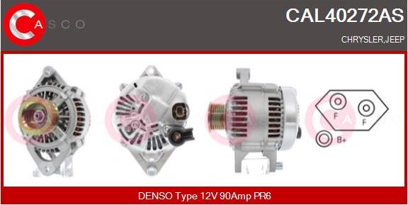 Casco CAL40272AS - Generator / Alternator aaoparts.ro
