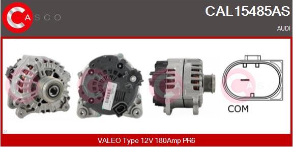 Casco CAL15485AS - Generator / Alternator aaoparts.ro