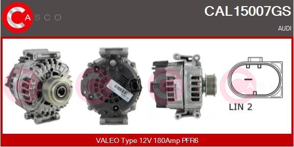 Casco CAL15007GS - Generator / Alternator aaoparts.ro
