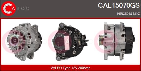 Casco CAL15070GS - Generator / Alternator aaoparts.ro