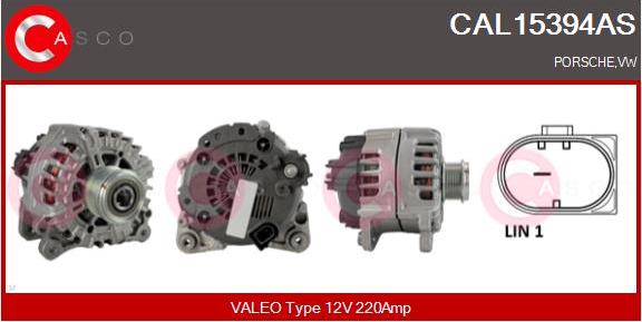 Casco CAL15394AS - Generator / Alternator aaoparts.ro