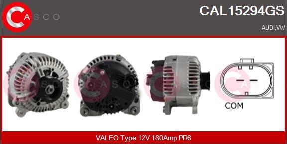 Casco CAL15294GS - Generator / Alternator aaoparts.ro