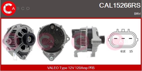 Casco CAL15266RS - Generator / Alternator aaoparts.ro