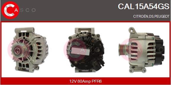 Casco CAL15A54GS - Generator / Alternator aaoparts.ro