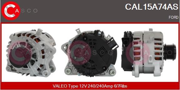 Casco CAL15A74AS - Generator / Alternator aaoparts.ro