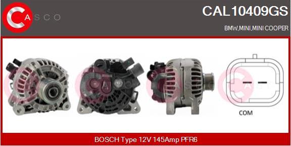 Casco CAL10409GS - Generator / Alternator aaoparts.ro