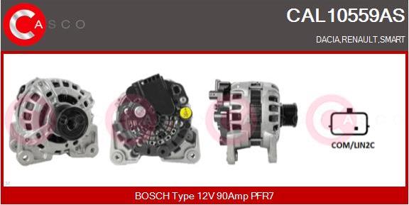 Casco CAL10559AS - Generator / Alternator aaoparts.ro