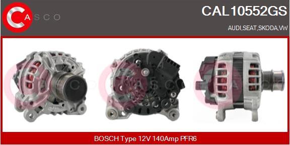 Casco CAL10552GS - Generator / Alternator aaoparts.ro