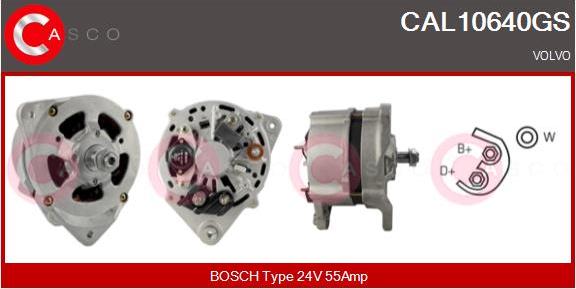 Casco CAL10640GS - Generator / Alternator aaoparts.ro