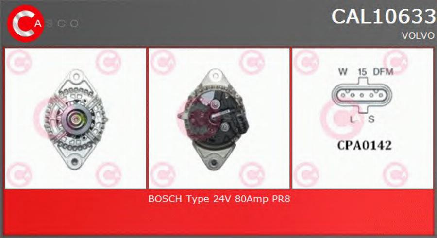 Casco CAL10633 - Generator / Alternator aaoparts.ro