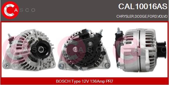 Casco CAL10016AS - Generator / Alternator aaoparts.ro