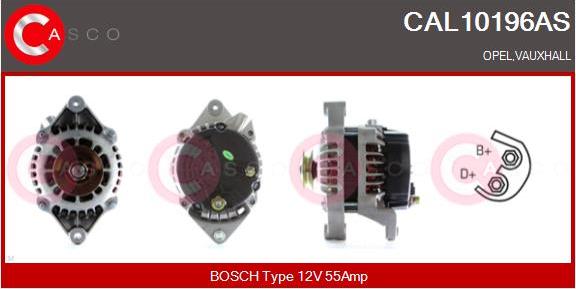 Casco CAL10196AS - Generator / Alternator aaoparts.ro