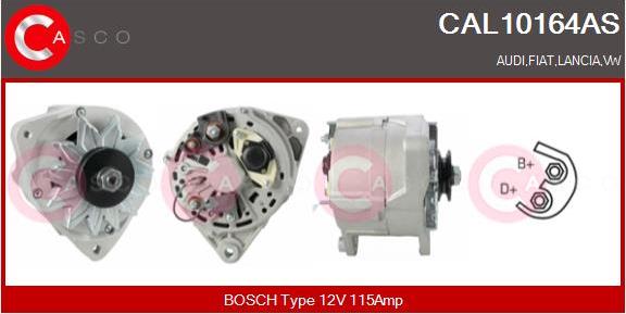 Casco CAL10164AS - Generator / Alternator aaoparts.ro