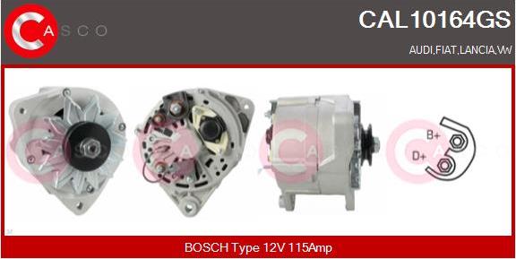 Casco CAL10164GS - Generator / Alternator aaoparts.ro