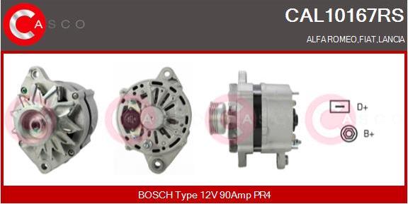 Casco CAL10167RS - Generator / Alternator aaoparts.ro