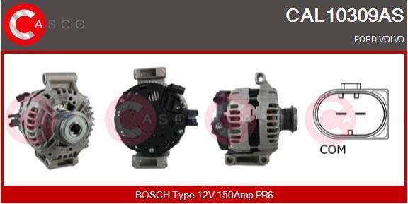 Casco CAL10309AS - Generator / Alternator aaoparts.ro