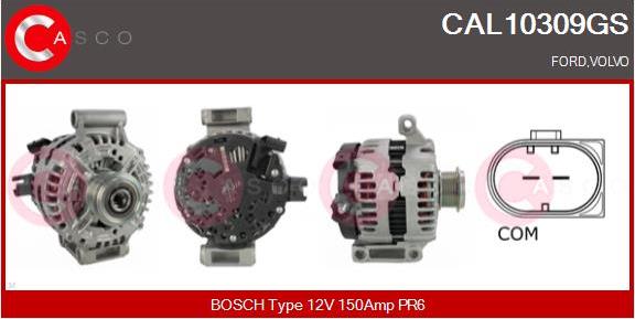 Casco CAL10309GS - Generator / Alternator aaoparts.ro