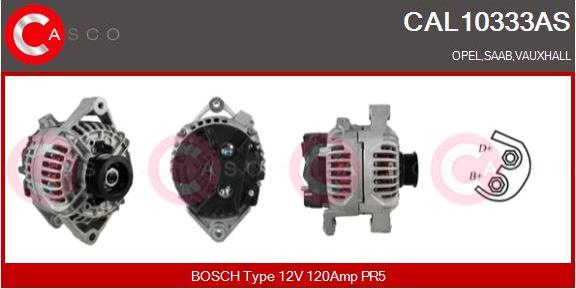 Casco CAL10333AS - Generator / Alternator aaoparts.ro