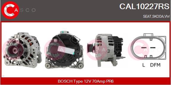Casco CAL10227RS - Generator / Alternator aaoparts.ro