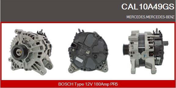 Casco CAL10A49GS - Generator / Alternator aaoparts.ro