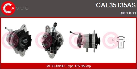 Casco CAL35135AS - Generator / Alternator aaoparts.ro
