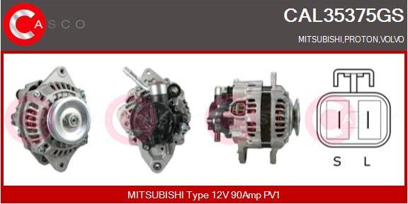 Casco CAL35375GS - Generator / Alternator aaoparts.ro