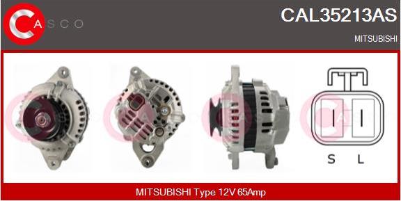 Casco CAL35213AS - Generator / Alternator aaoparts.ro