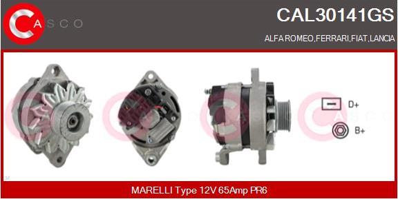 Casco CAL30141GS - Generator / Alternator aaoparts.ro