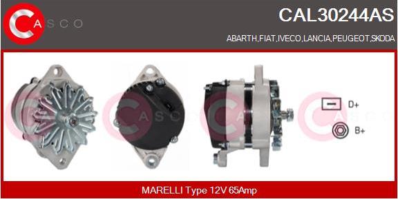 Casco CAL30244AS - Generator / Alternator aaoparts.ro
