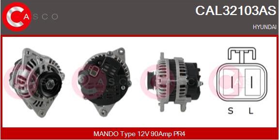Casco CAL32103AS - Generator / Alternator aaoparts.ro